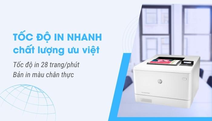 Hiệu suất in ấn của HP M454dn