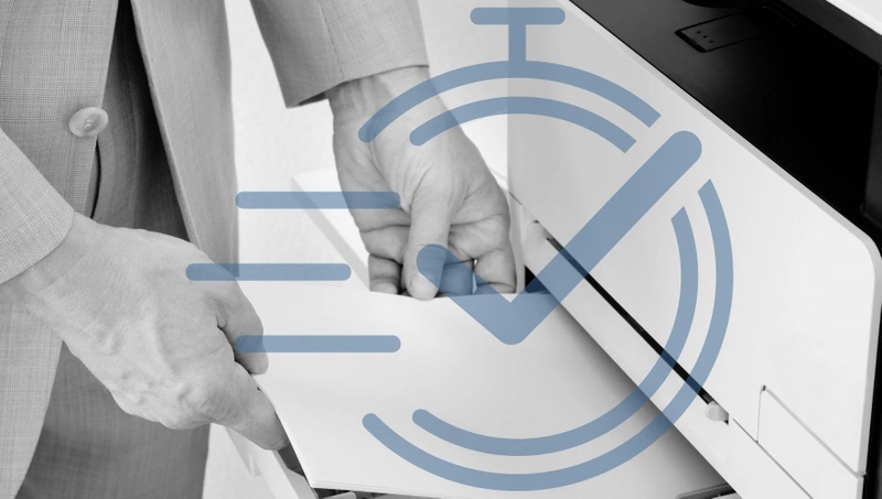 Máy in Xerox Docuprint P365D - Hình 5