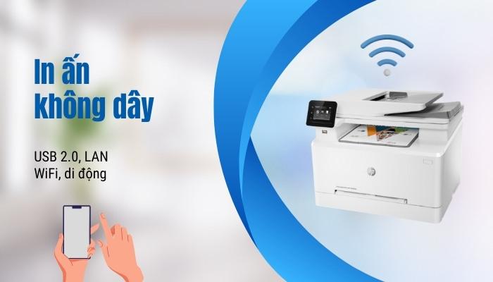 Máy in laser màu HP Color LaserJet Pro MFP M283fdw - Hình 9