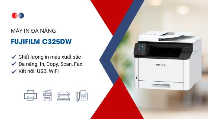 Máy in laser màu Xerox A4 ApeosPrint C325DW - Hình 4