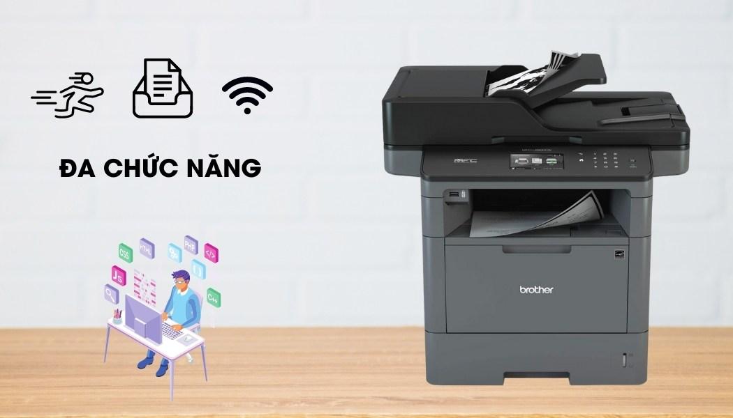 Máy in laser đa năng Brother MFC-L5900DW - Hình 9