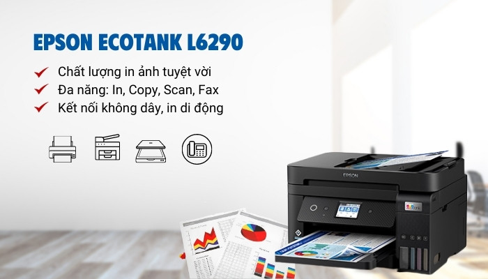 Máy in phun đa năng Epson EcoTank L6290 - Hình 5