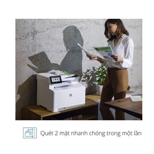 Máy in laser màu HP LaserJet Pro MFP M479fdn - Hình 8