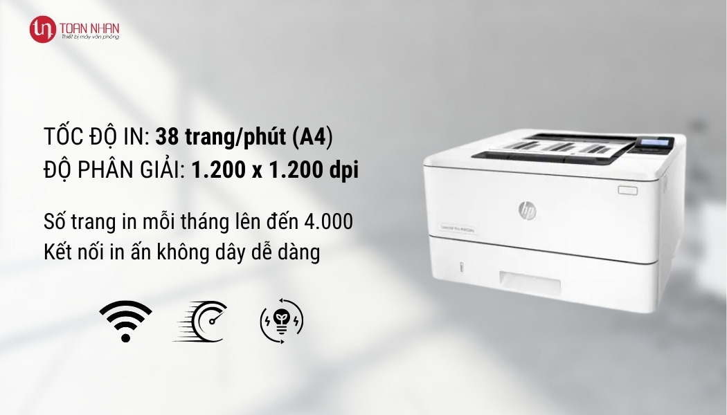 Máy in HP LaserJet Pro M402dw - Hình 9