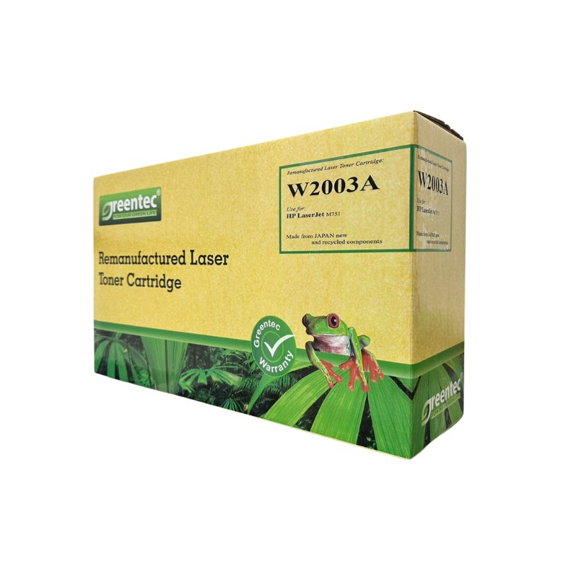 Hộp mực thay thế Greentec HP W2003A (đỏ) hiệu suất cao, tương thích cho máy in HP - Hình 2