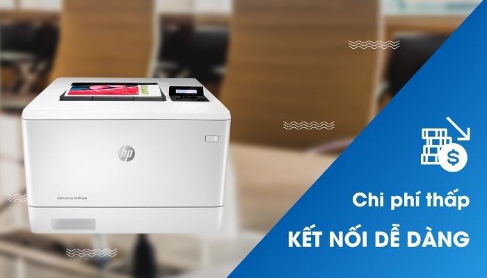Kết nối máy in laser HP M454dn