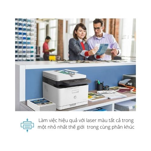Máy in laser màu đa chức năng HP MFP 179fnw - Hình 3