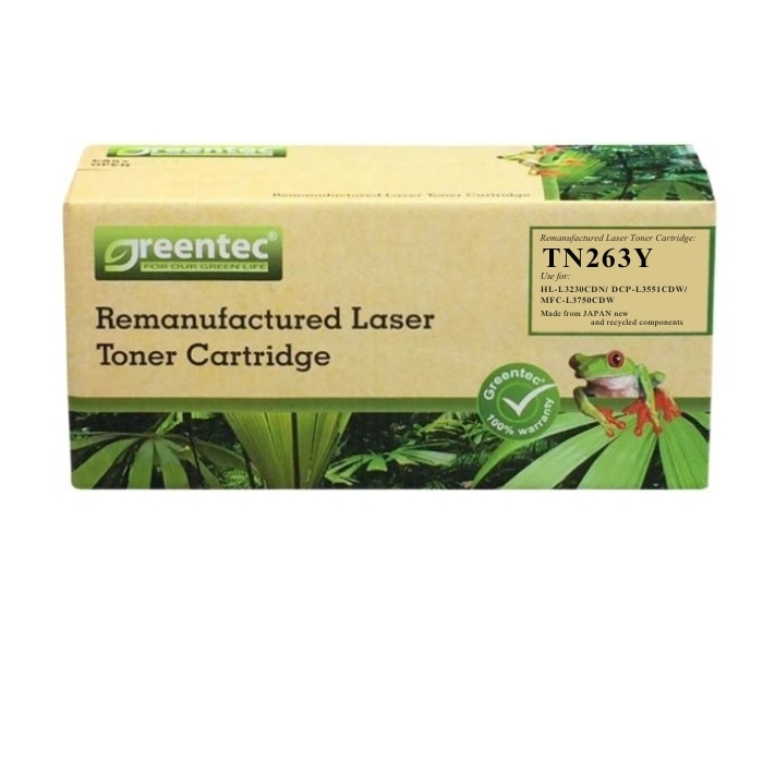 Mưc in Greentec Brother TN263Y - Hình 3