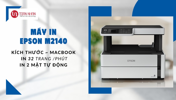 Máy in phun đen trắng đa chức năng Epson M2140 - Hình 4