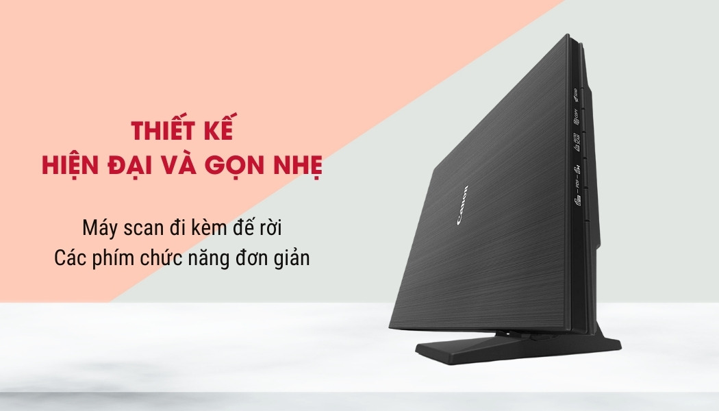 Thiết kế mỏng nhẹ của máy scan Canon LIDE 400