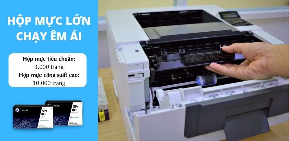 Máy in HP LaserJet Pro M404dn (W1A53A) - Chính hãng - Hình 6