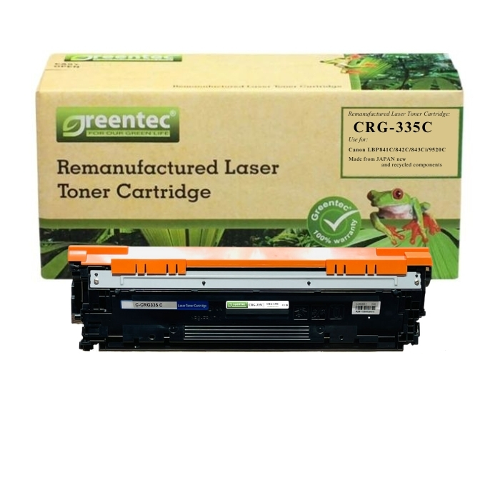Mực in laser Greentec 335C - Xanh