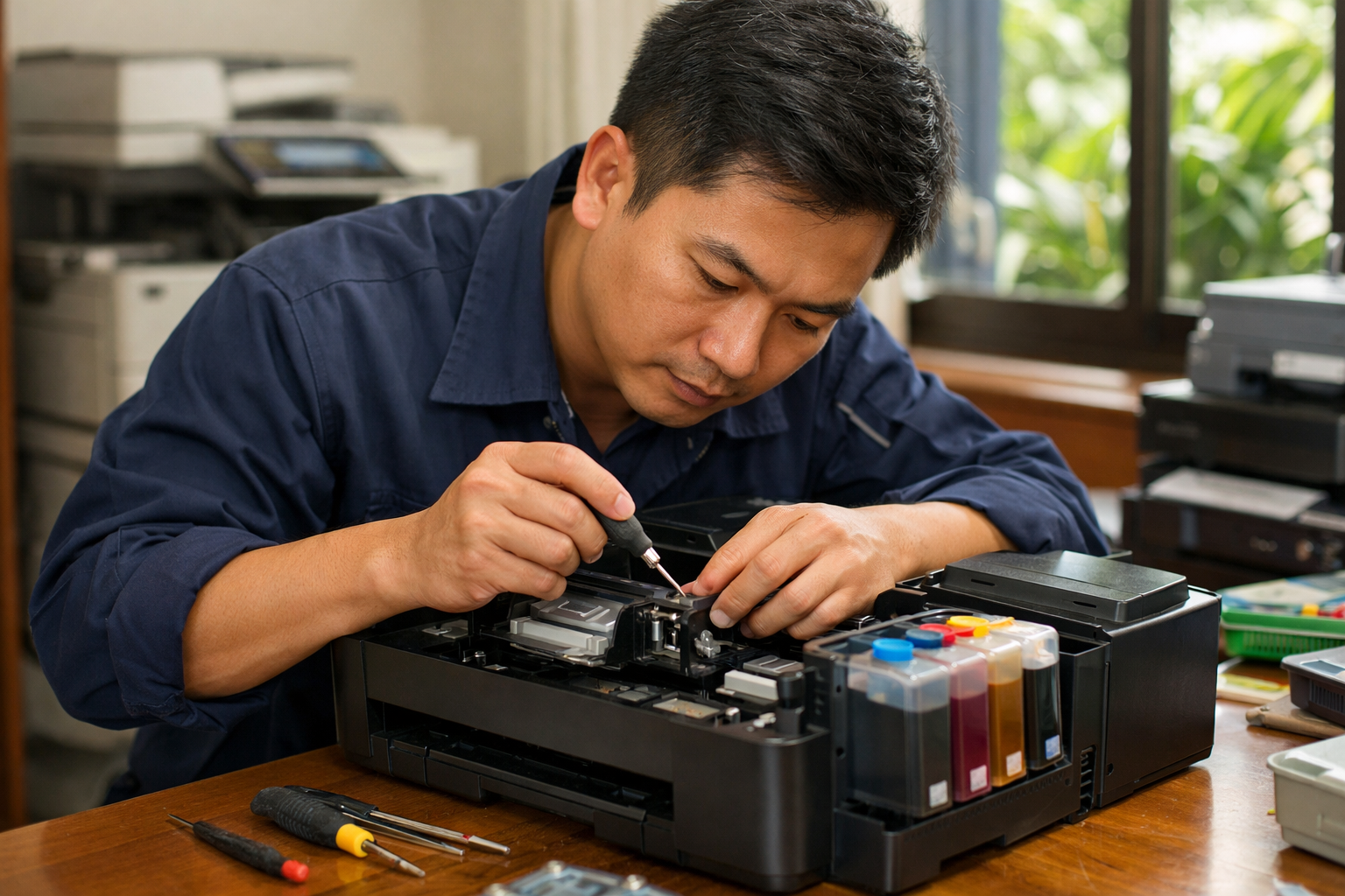 Sửa Máy In Epson Tại TP.HCM: Uy Tín, Lấy Liền, Giá Cạnh Tranh