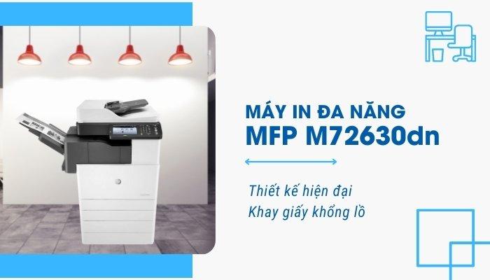 Máy in A3 đa năng HP LaserJet MFP M72630DN - Hình 5