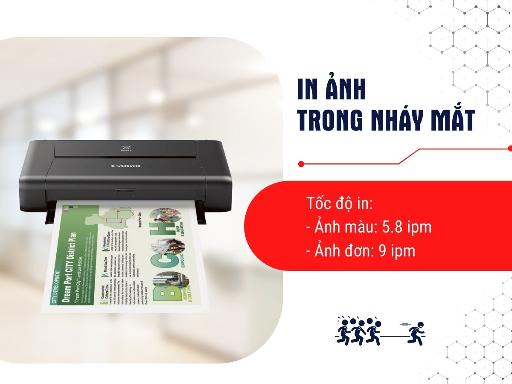 Máy in phun màu Canon PIXMA iP110 - Hình 5