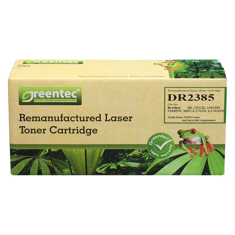 Cụm Drum laser đen trắng Greentec Brother DR2385 - Hình 3