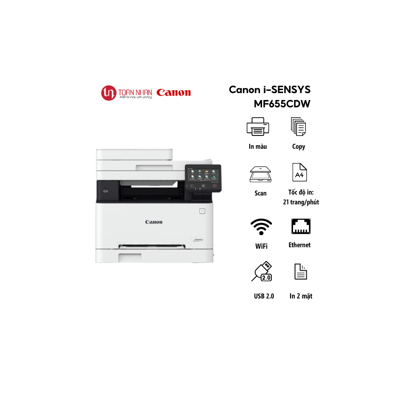 Máy in Canon i-SENSYS MF655CDW