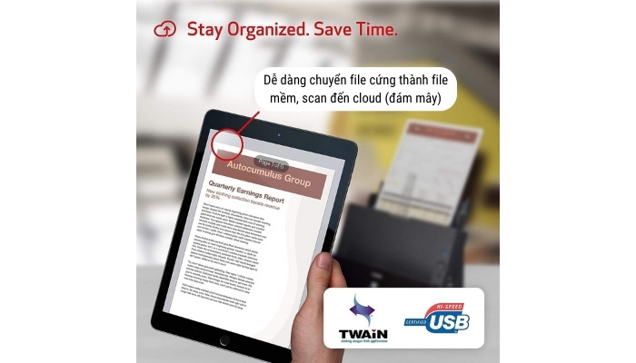 Máy scan Canon DR-C225 II - Hình 4