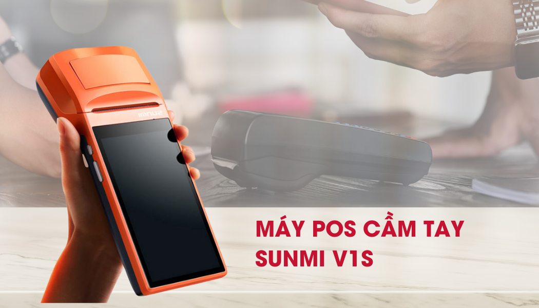 Máy POS cầm tay SUNMI V1S - Hình 4