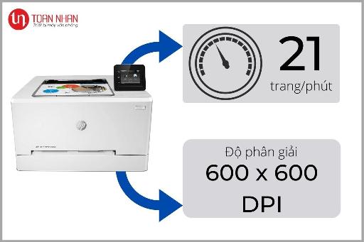 Hiệu năng in ấn HP M255dw
