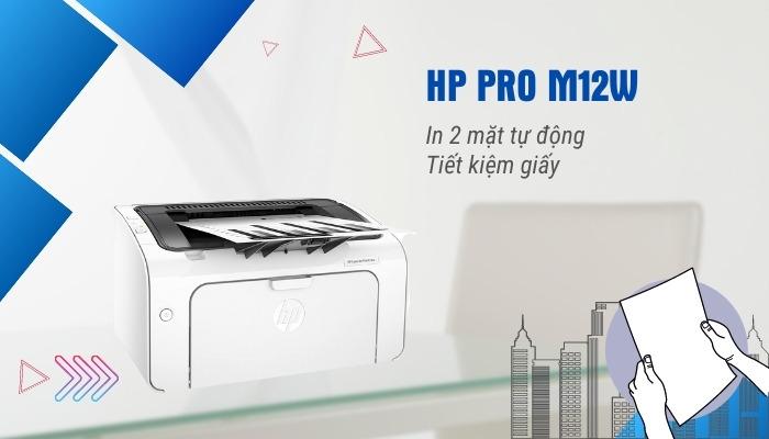 Máy in HP LaserJet Pro M12W - Hình 6