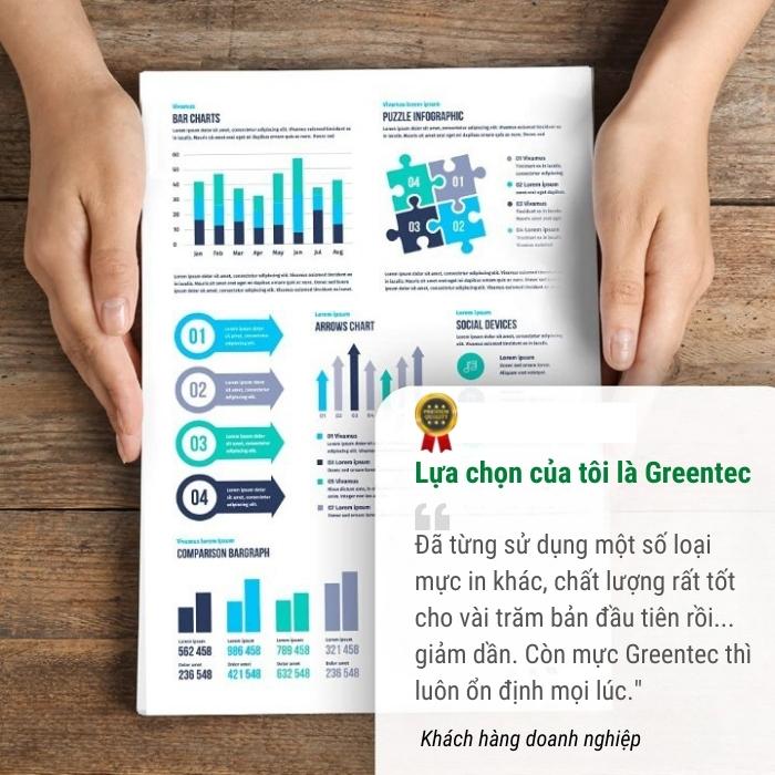 Hộp mực thay thế Greentec Canon CRG-057H (đen) hiệu suất cao, tương thích cho máy in Canon - Hình 4