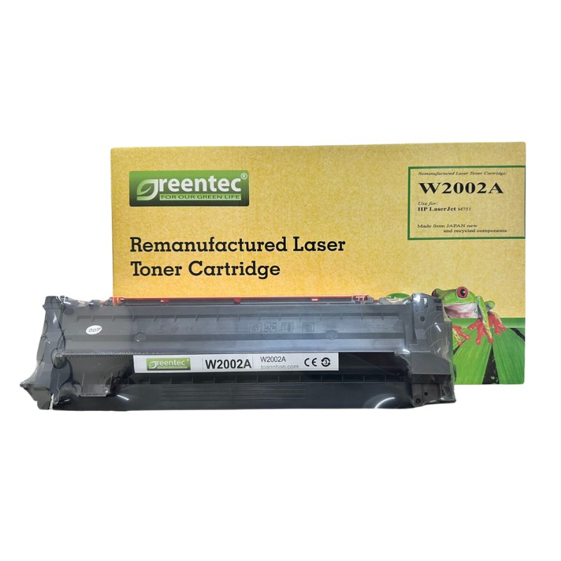 Hộp mực thay thế Greentec HP W2002A (vàng) hiệu suất cao, tương thích cho máy in HP - Hình 3