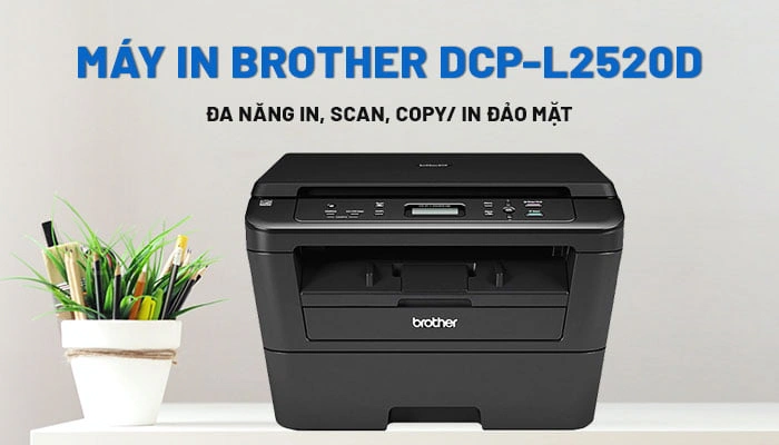 Máy in laser đa năng Brother DCP-L2520D - Hình 5