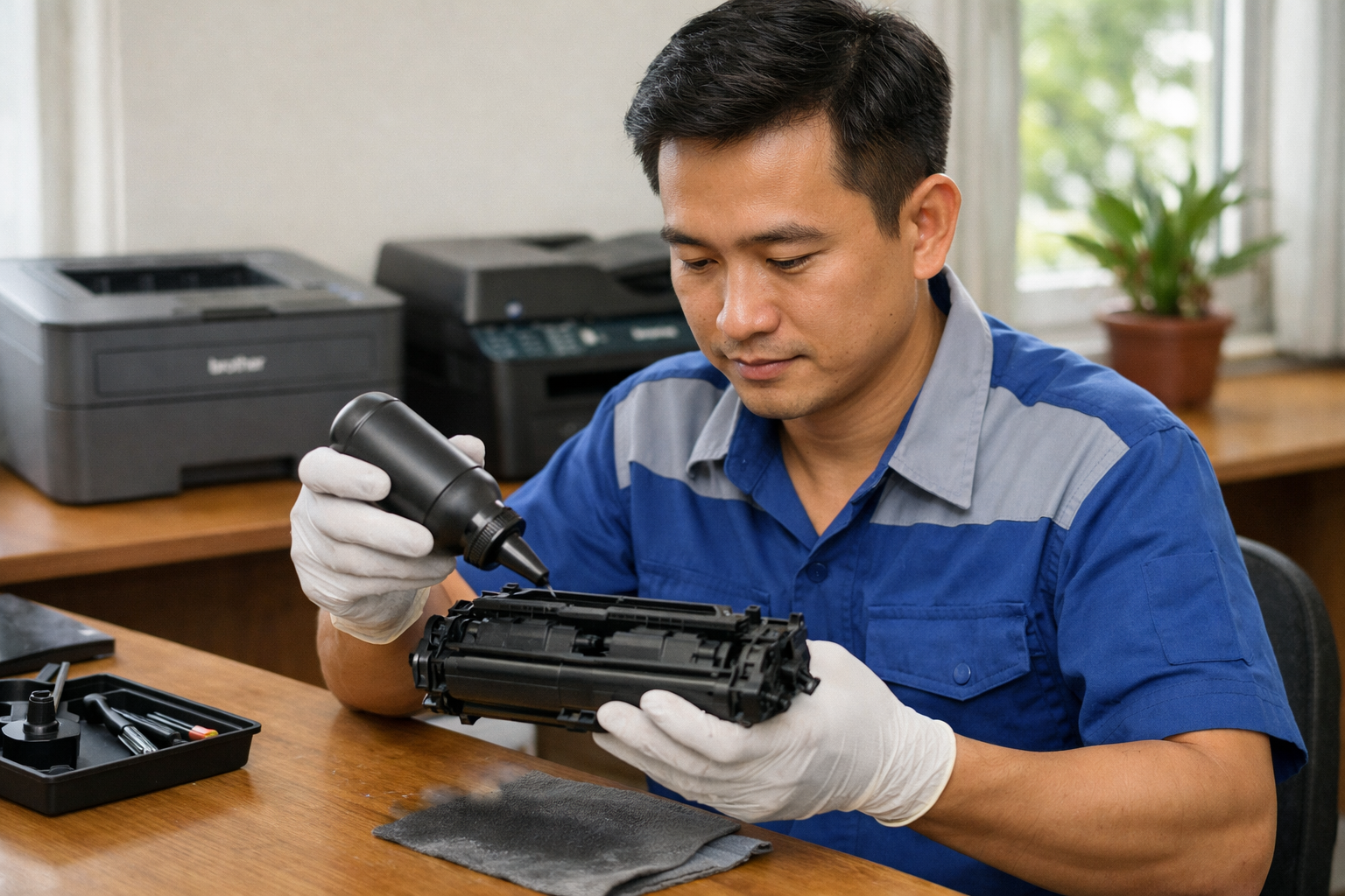 Dịch vụ nạp mực máy in tại Phường Bàn Cờ: Uy tín, Giá rẻ, Cực nhanh