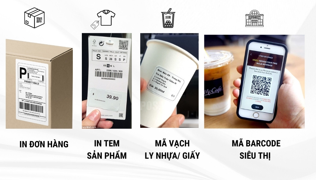 Máy in mã vạch Zebra ZD230 - Hình 5