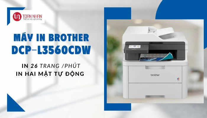 Máy in Laser màu đa năng Brother DCP-L3560CDW (In màu/ Copy/ Scan/ A4/ USB/ LAN/ WiFi) - Hình 4