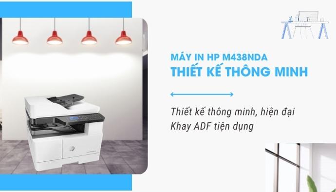 thiết kế máy in HP M438nda