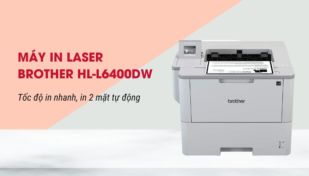 Máy in Brother HL-L6400DW chính hãng