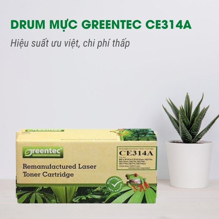 Cụm Drum laser màu Greentec CE314A - Hình 2