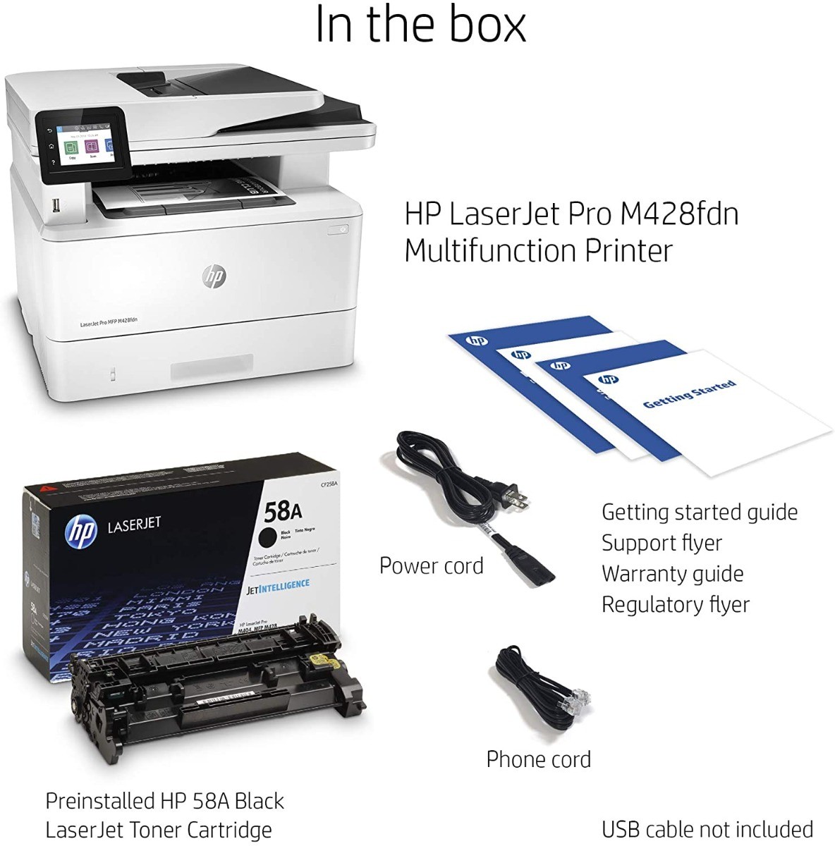 Máy in đa năng HP LaserJet Pro MFP M428fdn - Hình 4