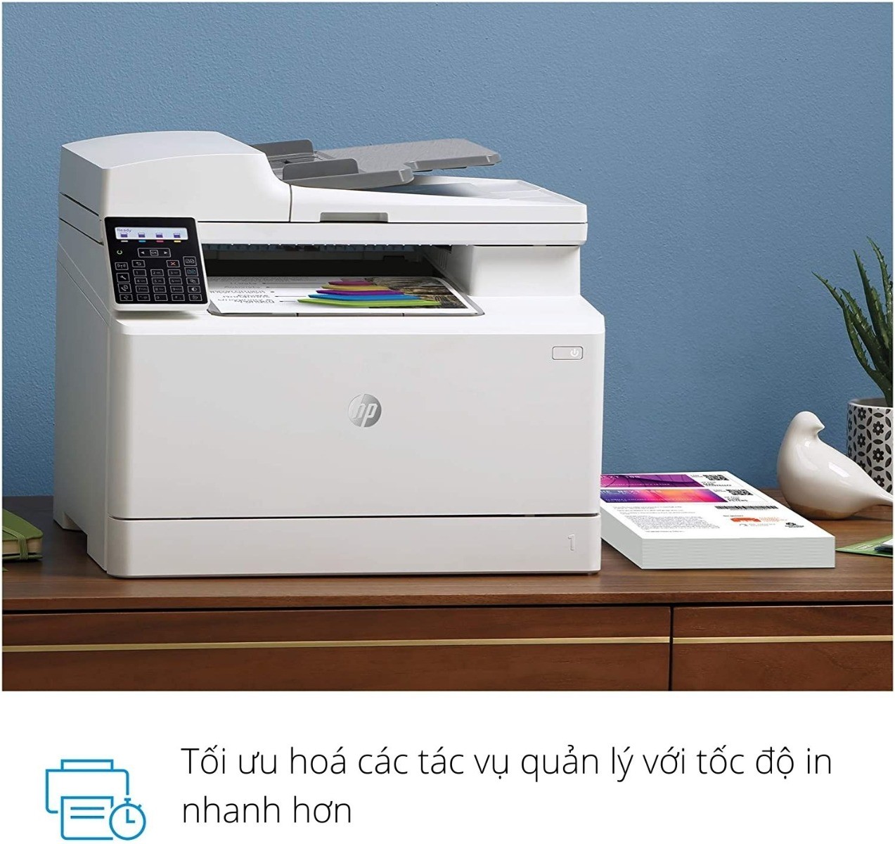 Máy in laser màu HP Color LaserJet Pro MFP M183fw - Hình 2