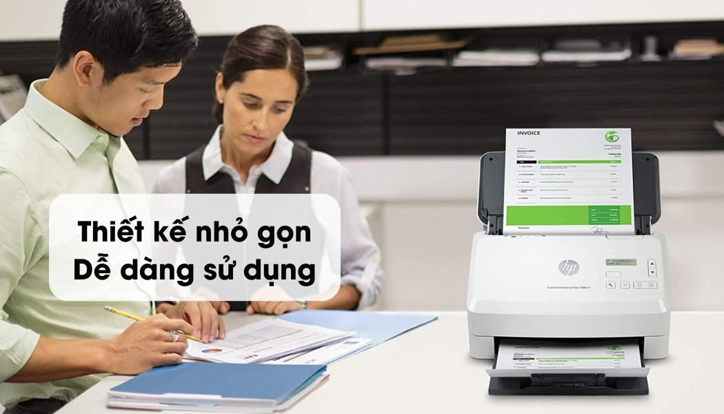 Thiết kế máy scan HP 5000 S5