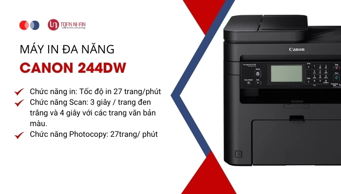 Máy in đa năng Canon imageCLASS MF244DW - Hình 5