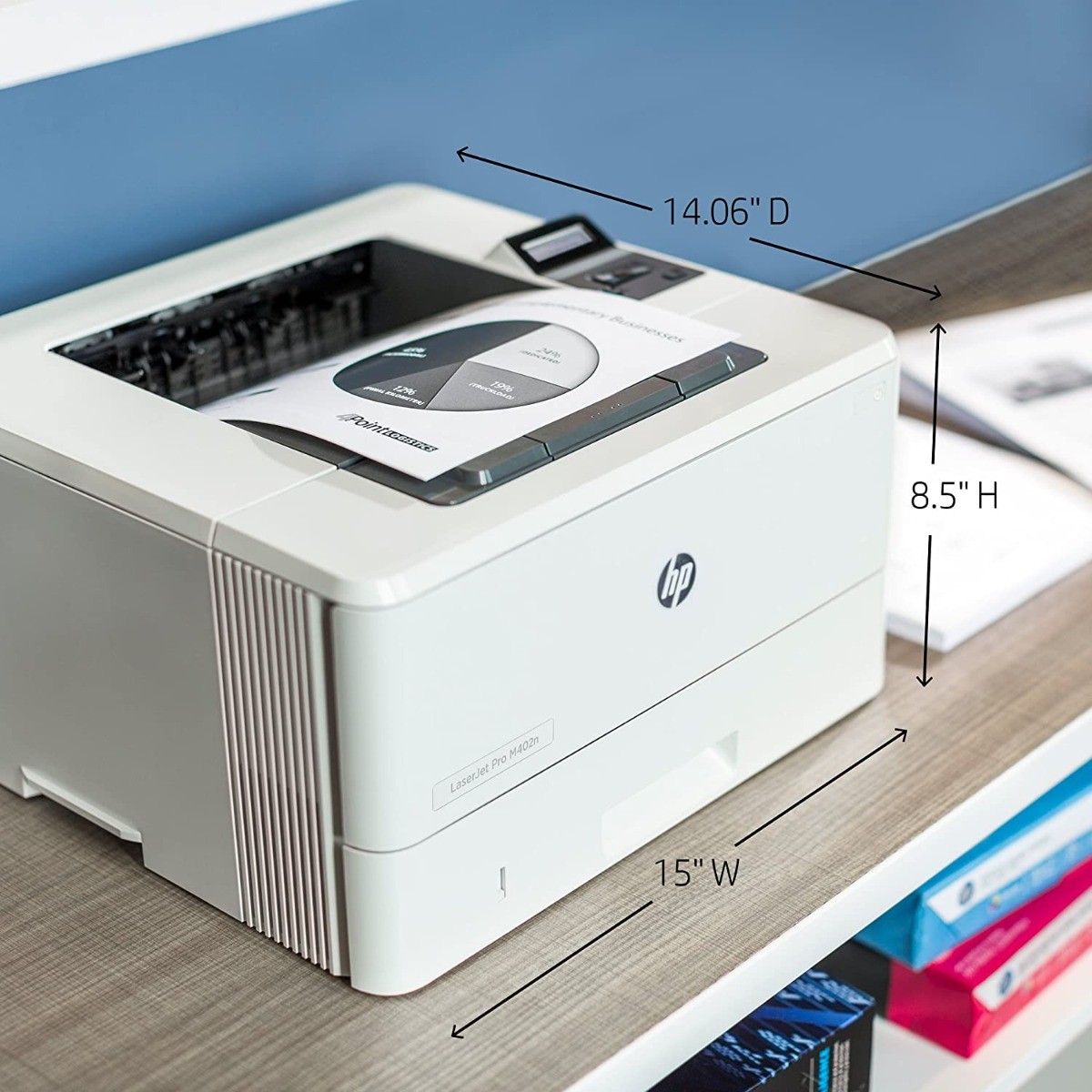 Máy in HP LaserJet Pro M402n - Hình 3