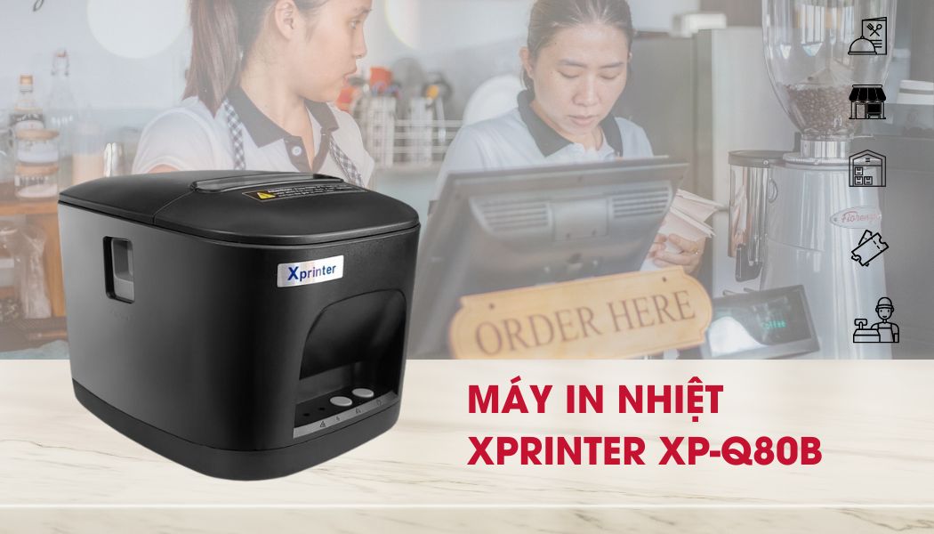 Máy in hóa đơn Xprinter XP-Q80B - Hình 4