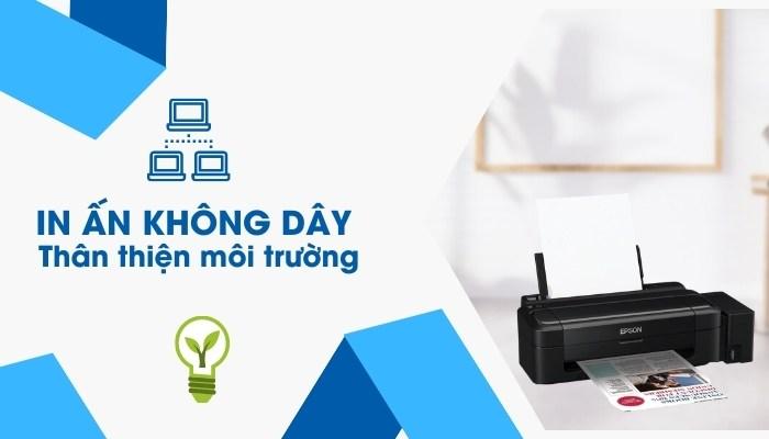 Kết nối Wifi trên máy in Epson L805