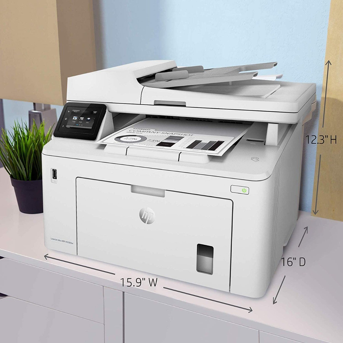 Máy in HP LaserJet Pro MFP M227fdw - Hình 3