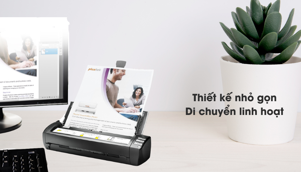 Thiết kế linh hoạt của Plustek AD480