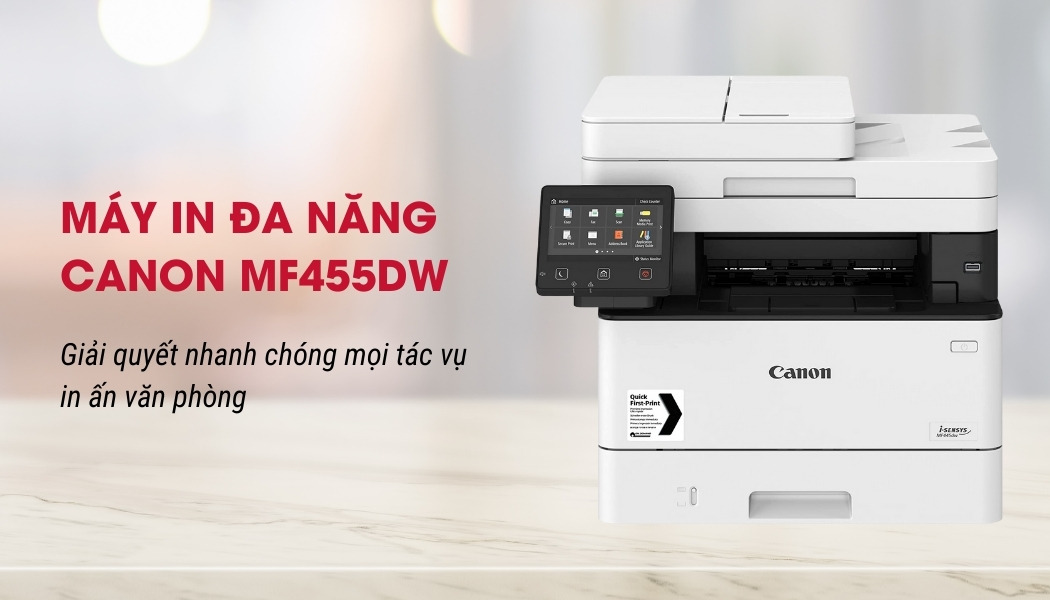Máy in đa năng Canon MF455dw