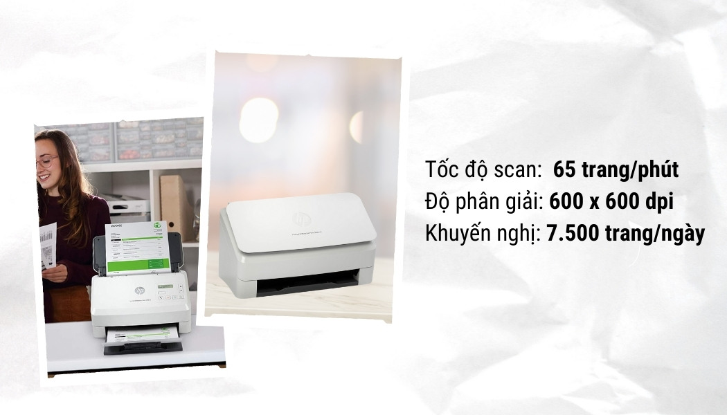 Tính năng máy quét HP 5000 S5