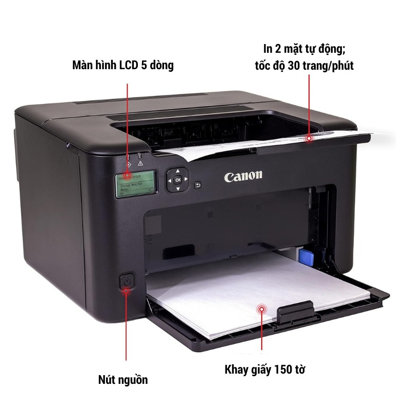 Máy in Canon LBP122DW - Hình 3