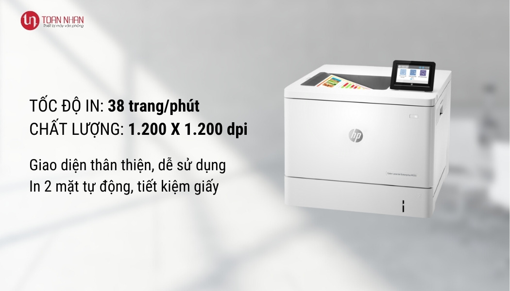 Máy in laser màu HP Color LaserJet Enterprise M555dn - Hình 5