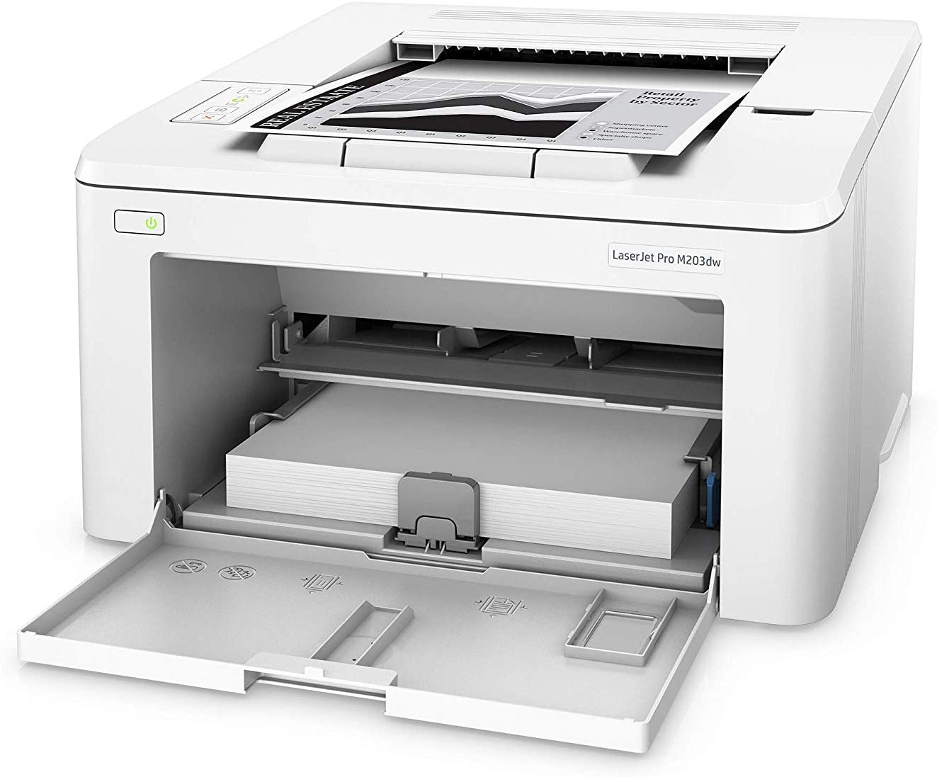 Máy in HP LaserJet Pro M203DW - Hình 2