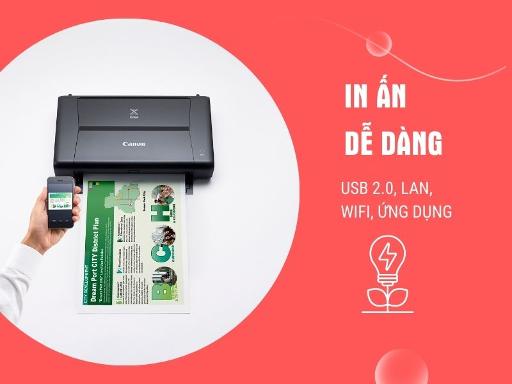 Máy in phun màu Canon PIXMA iP110 - Hình 6