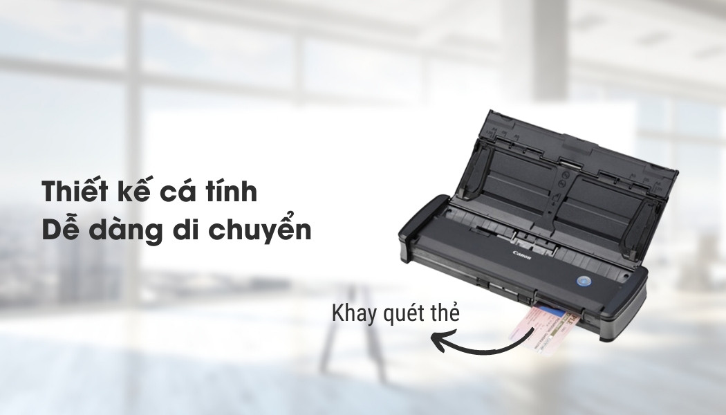 Thiết kế linh hoạt của Canon P-215II